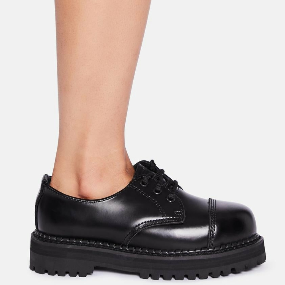 Demonia Proper Work Oxford Shoes